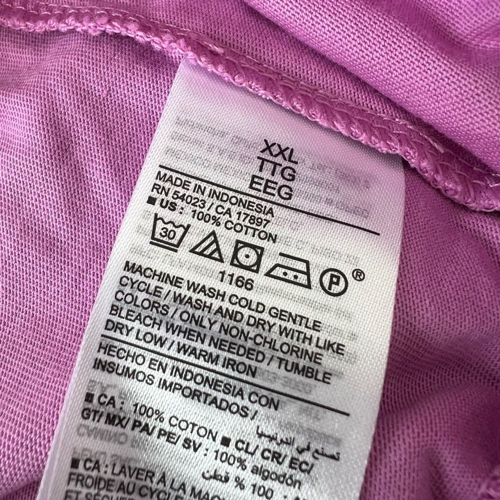 Old Navy Womens XXL Lilac Purple Off Shoulder Cotton Peasant Cropped Top Blouse - Picture 5 of 8